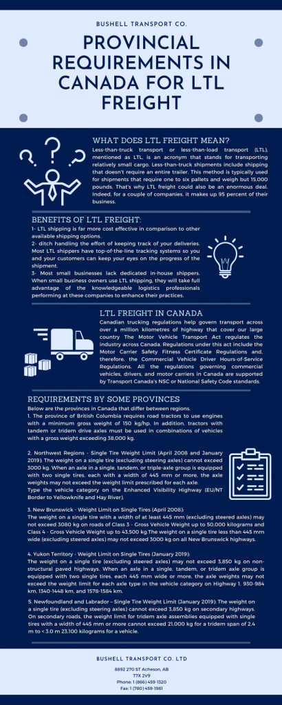 LTL freight